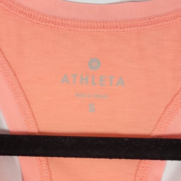 Athleta Orange Tank Top #34  Size S - Picture 2 of 7